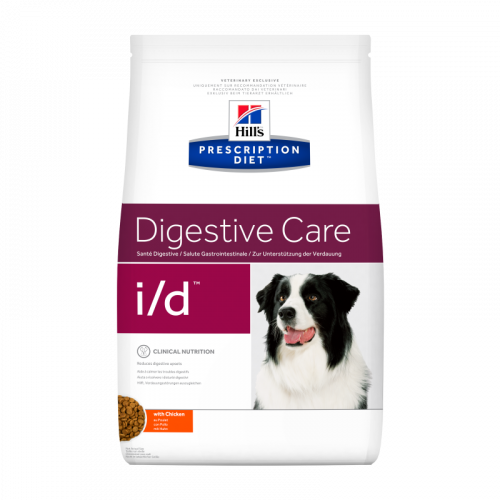 Prescription Diet i/d Digestive Care сухой корм для собак при расстройствах жкт, с курицей, 12кг