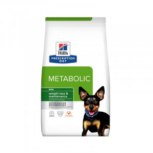 Prescription Diet Metabolic Mini сухой корм для собак мелких пород для снижения и контроля веса с курицей, 1 кг