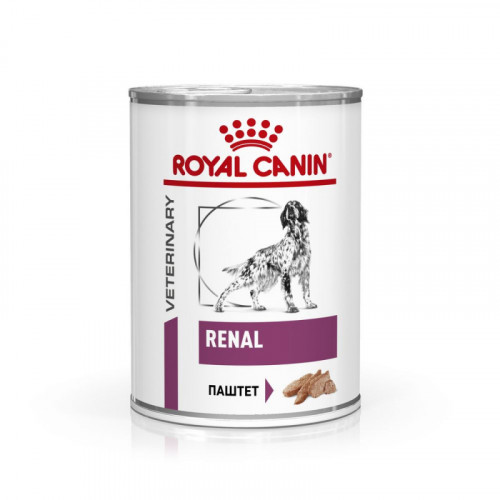Renal консервы для собак при хронической почечной недостаточности, 410 г
