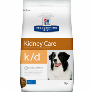 Prescription Diet k/d Kidney Care сухой корм для собак, 2кг