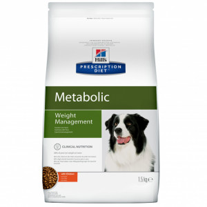 Prescription Diet Metabolic Weight Management сухой корм для собак, с курицей, 1,5кг