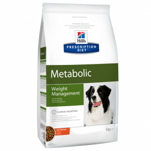Prescription Diet Metabolic Weight Management сухой корм для собак, с курицей, 4кг